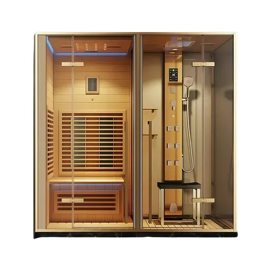 3-in-1 multifunctionele sauna-douchecabine