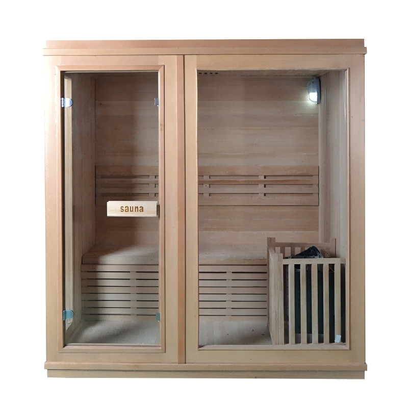 Familiestoomsauna voor 4 personen