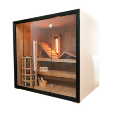 Ergonomische saunakachel van het ligtype Ergonomische saunakachel van het ligtype