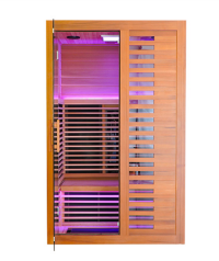 ver-infraroodsauna met dubbele verwarming