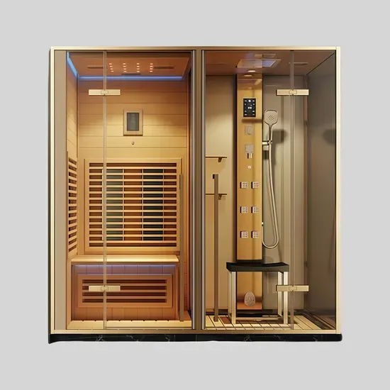 3-in-1 multifunctionele sauna-douchecabine