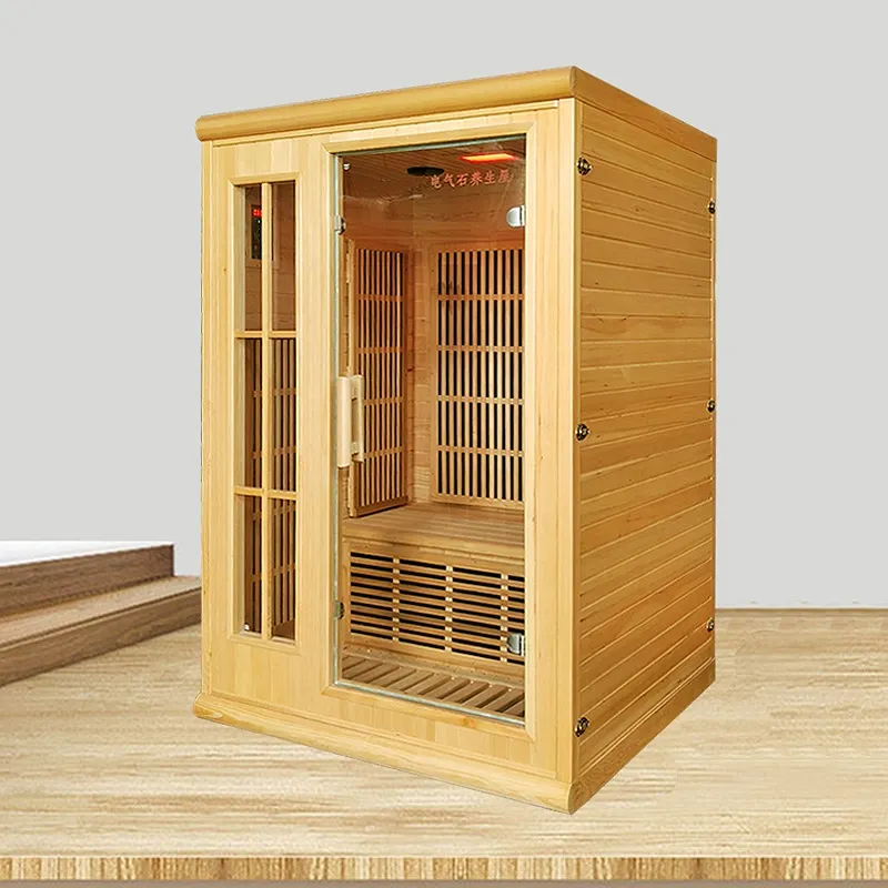 Volledig spectrum infrarood thuissauna (capaciteit voor 2 personen) Volledig spectrum infrarood thuissauna (capaciteit voor 2 personen)