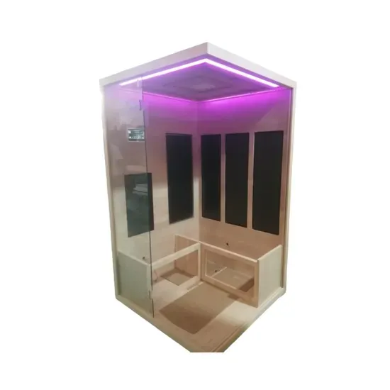 Binnen-ver-infraroodsauna 2-3 personen Hemlockhout
