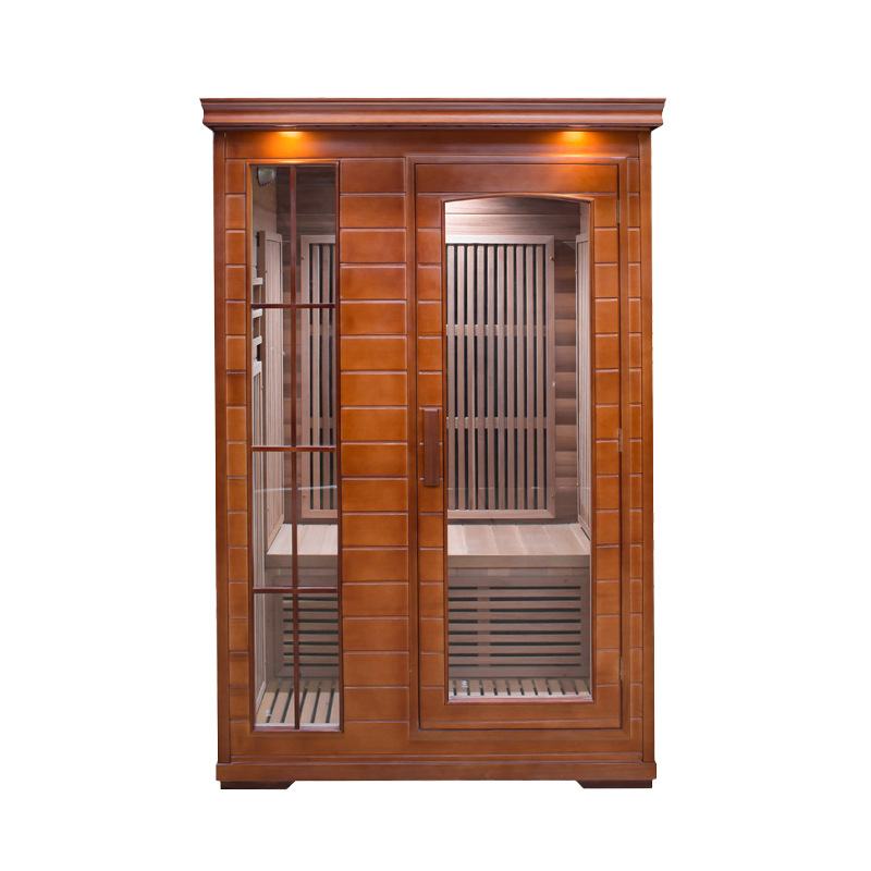 Luxe ver-infrarood sauna voor thuis - 2/3 personen massief Canadese Hemlock