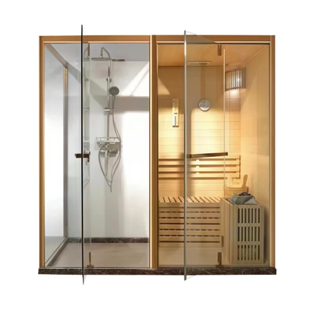 Douche en stoomsauna kamer