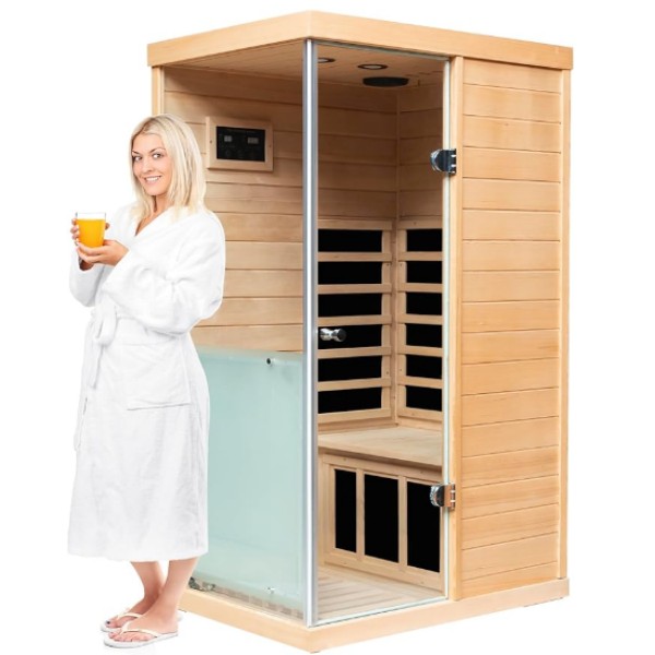 Kleine sauna voor 1 personen