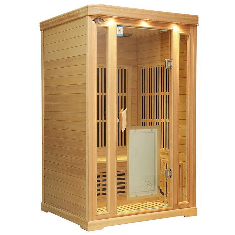 Tweepersoons Hemlock ver-infraroodsauna